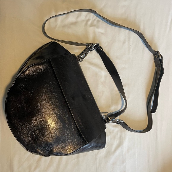Lia Numa genuine leather bag / made in Italy - Picture 2 of 8
